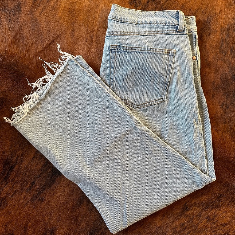 Rewash Brand High Rise Ankle Jeans